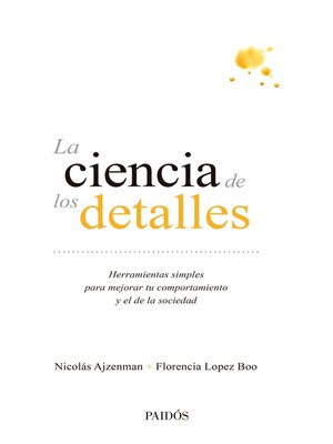 cover image of La ciencia de los detalles